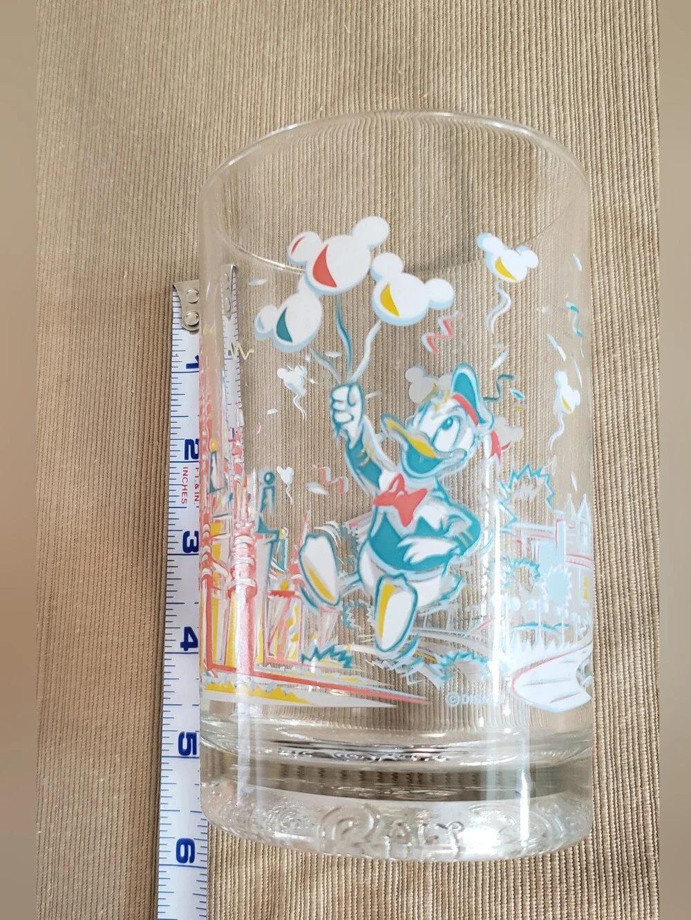 Disney 25th Anniversary Glass